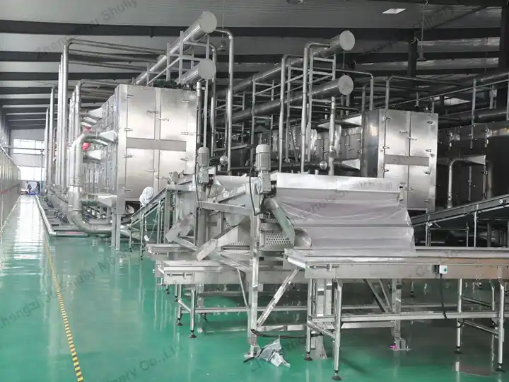All-stainless steel belt dryer