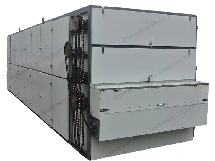 Automatic continuous drying machine