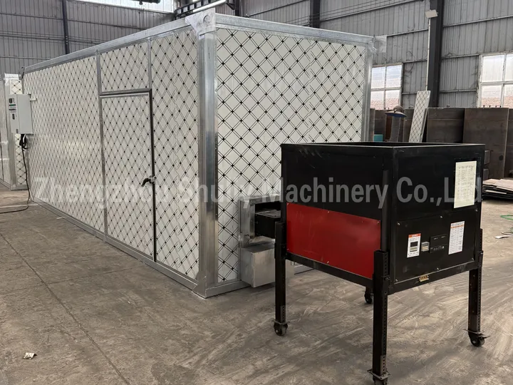 Biomass dryer machine