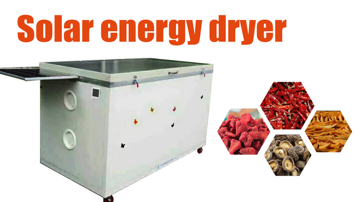 Solar energy dryer