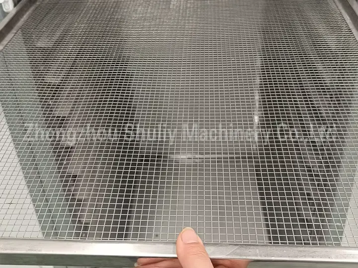 Stainless steel drying trays