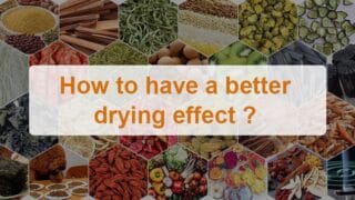 Factors that affecting the drying effect