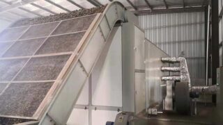 Vegetable drying machine installed in kenya