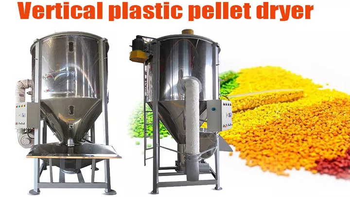 Shuliy vertical plastic pellet dryer machine