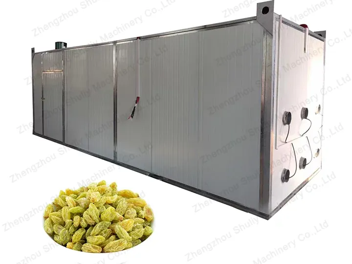 Máquina secadora de uvas