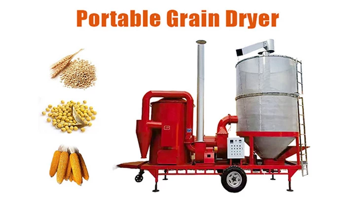 Máquina de secar grãos portátil