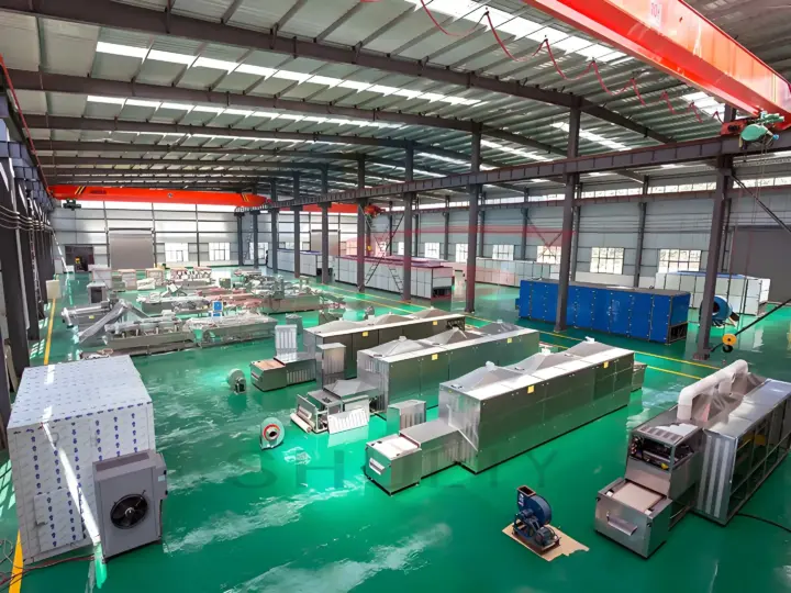 Máquina de secado de salchichas | Secadora de salchichas 15 Muestra de fábrica