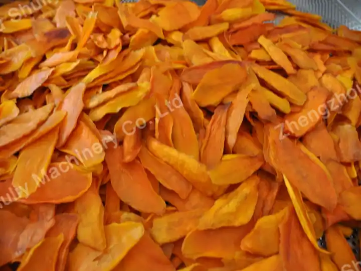 Mango Dryer 2 Dried mangoes