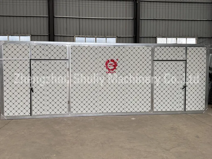 Industrial cashew nut drying machine