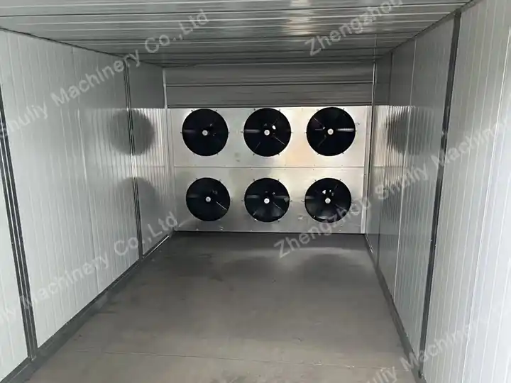 Máquina de secado de salchichas | Secadora de salchichas 11 Dentro de la secadora