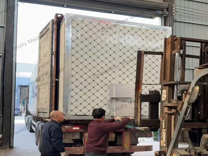 Sierra Leone Customer – Hookah Charcoal Drying Machine Project 6 Shisha charcoal dryer