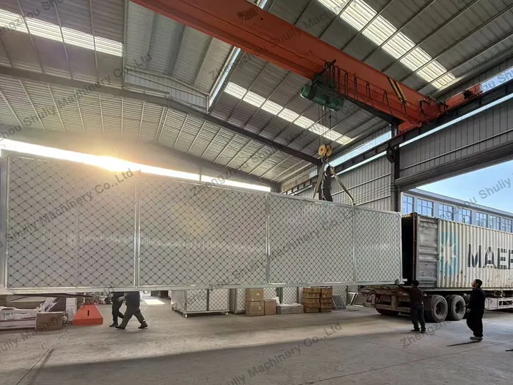 Sierra Leone Customer – Hookah Charcoal Drying Machine Project 2 Shisha charcoal drying machine