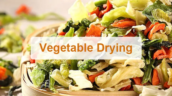 تجفيف الخضروات