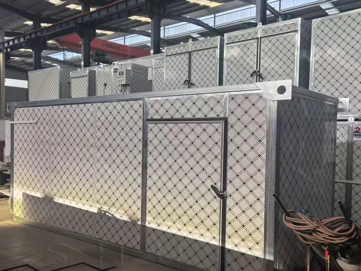 Équipement de séchage d'amandes pour usine