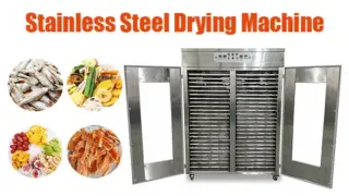 Stainless steel drying machine