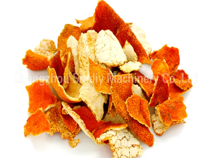 Dried orange peel