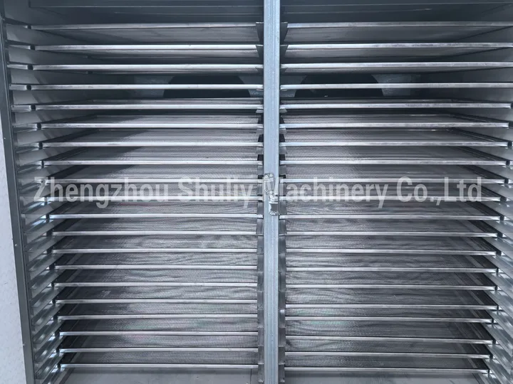 Drying room stainless steel trays