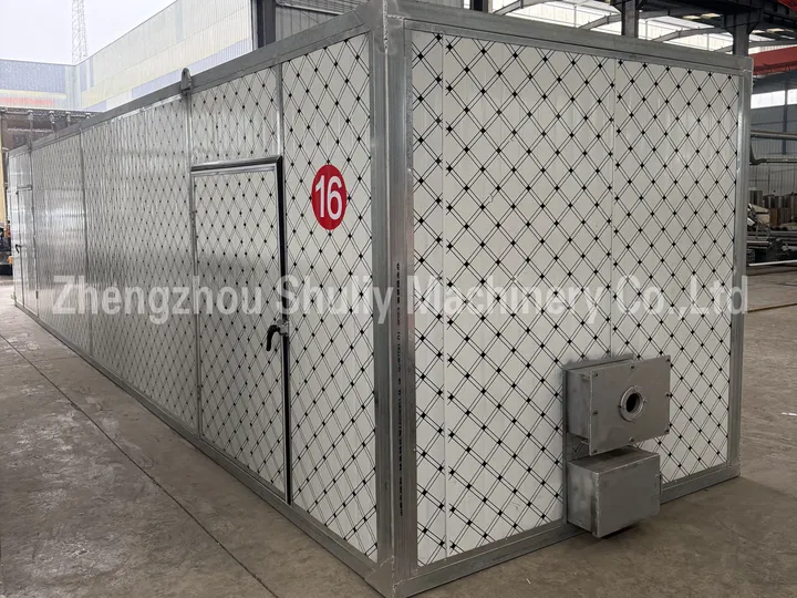 High efficiency continuous chili drying machine for farm business