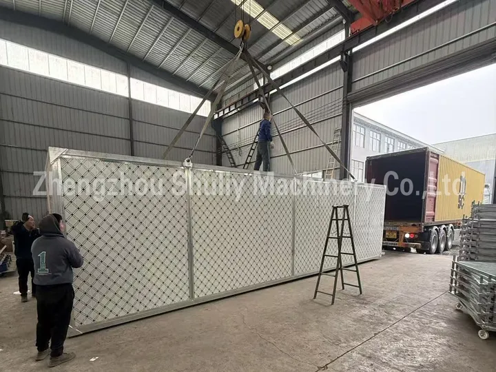 Large output chili drying equipment for pepper processing factory